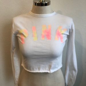 PINK long sleeve half shirt by Victoria’s Secret